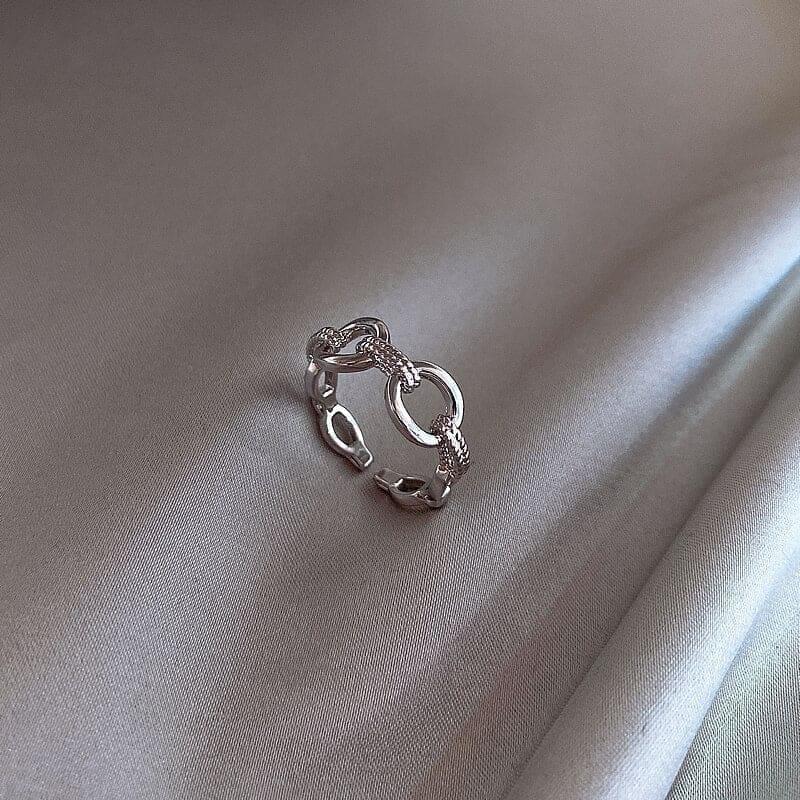 Bague chaine épaisse