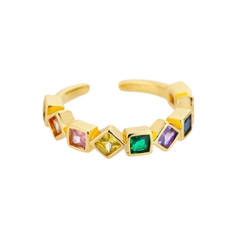 Bague de pouce aux formes géométriques