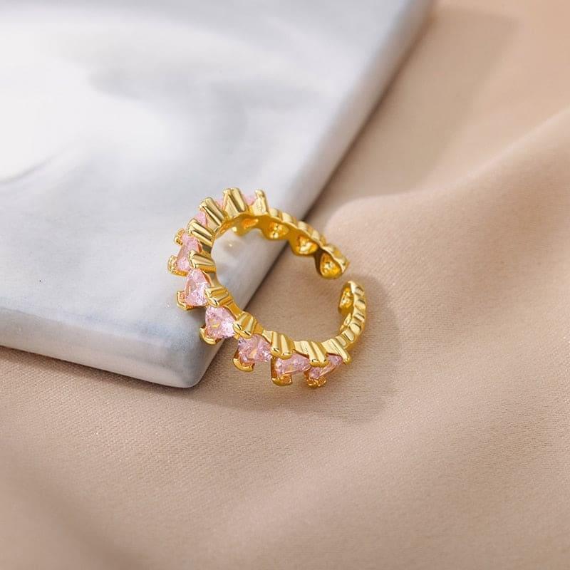 Bague de pouce en zircon