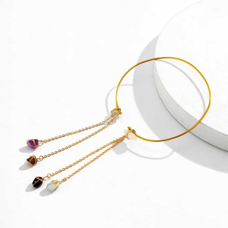 Bijou de corps pour le bras en pierre naturelle