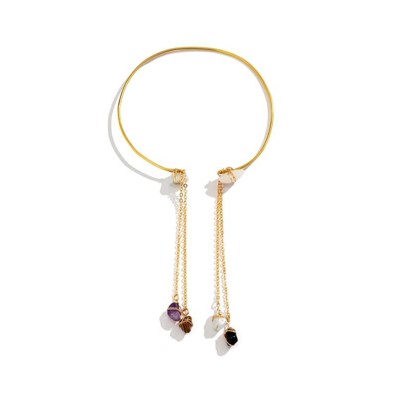 Bijou de corps pour le bras en pierre naturelle