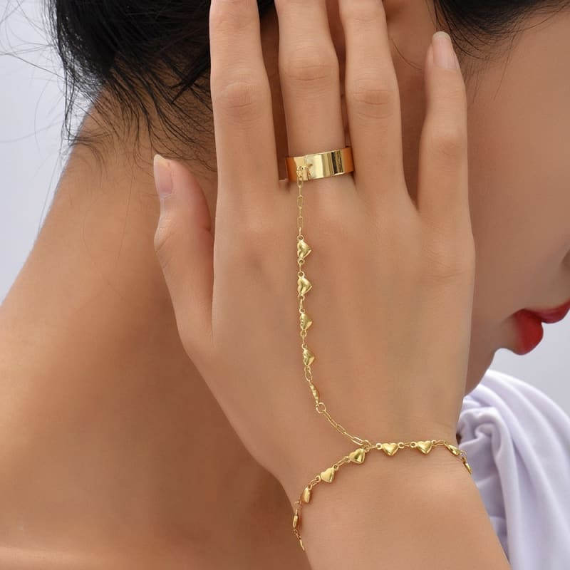Bijou de main coeur