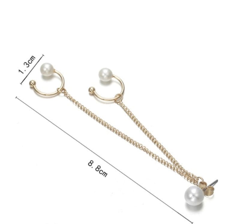 Boucle d’oreille chaine cartilage