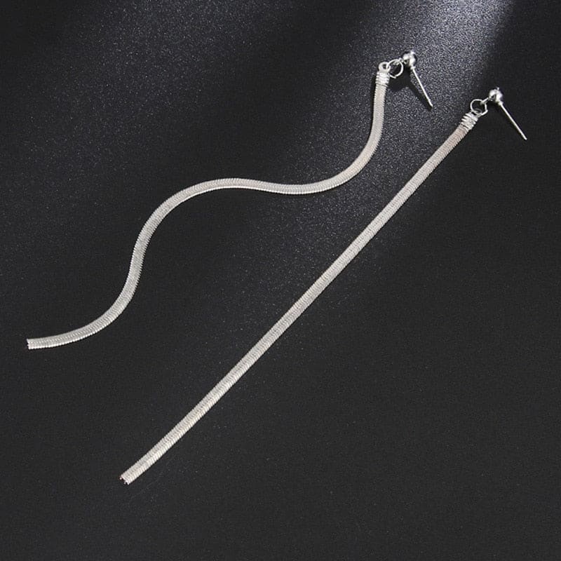 Boucle d’oreille chaine longue