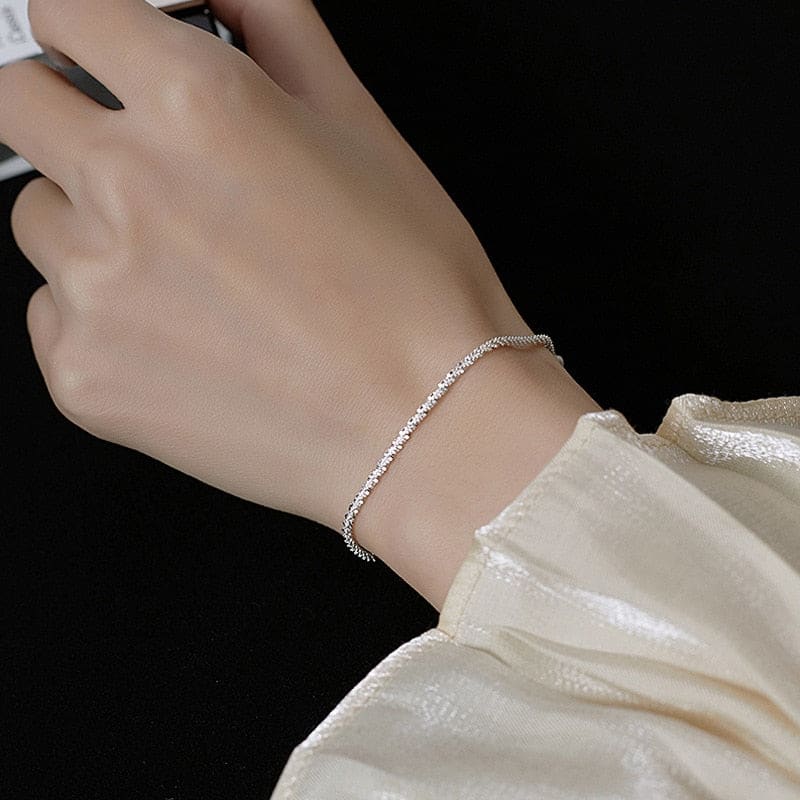Bracelet chaine acier