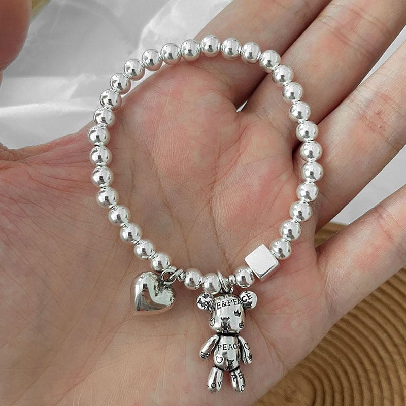 Bracelet chaine argent