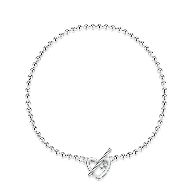 Bracelet chaine fine en argent