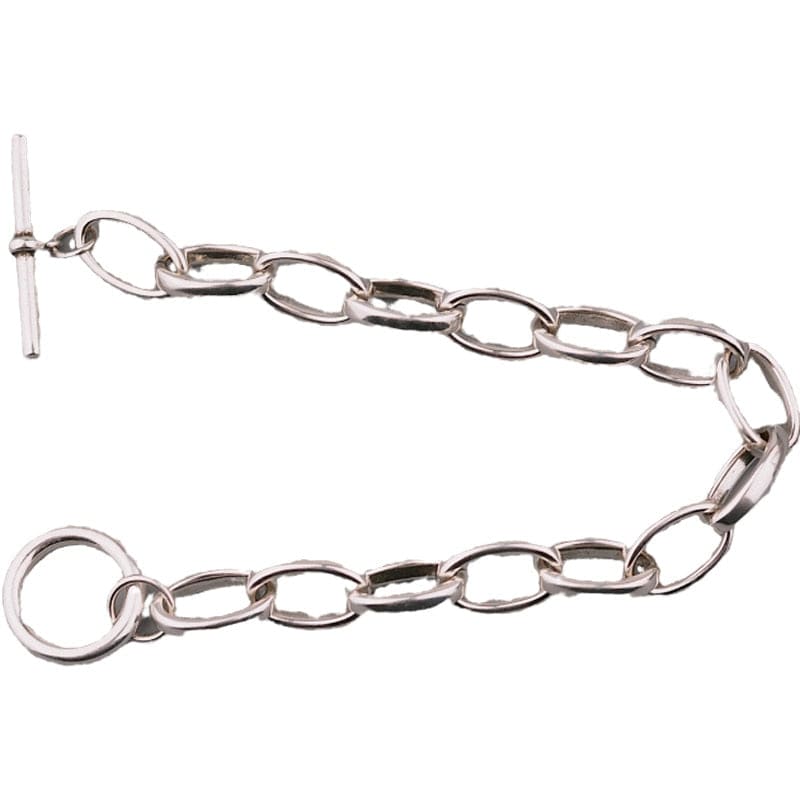 Bracelet chaine grosse maille