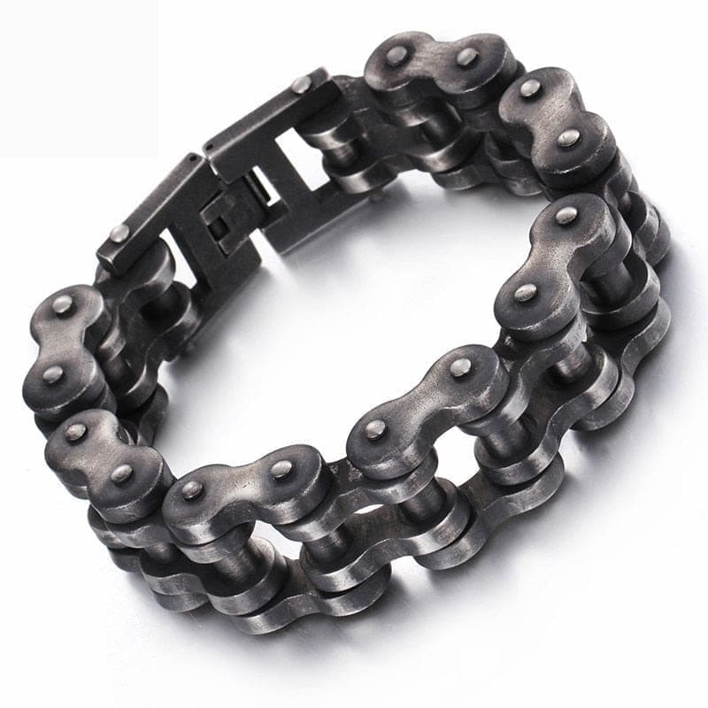 Bracelet chaine moto large