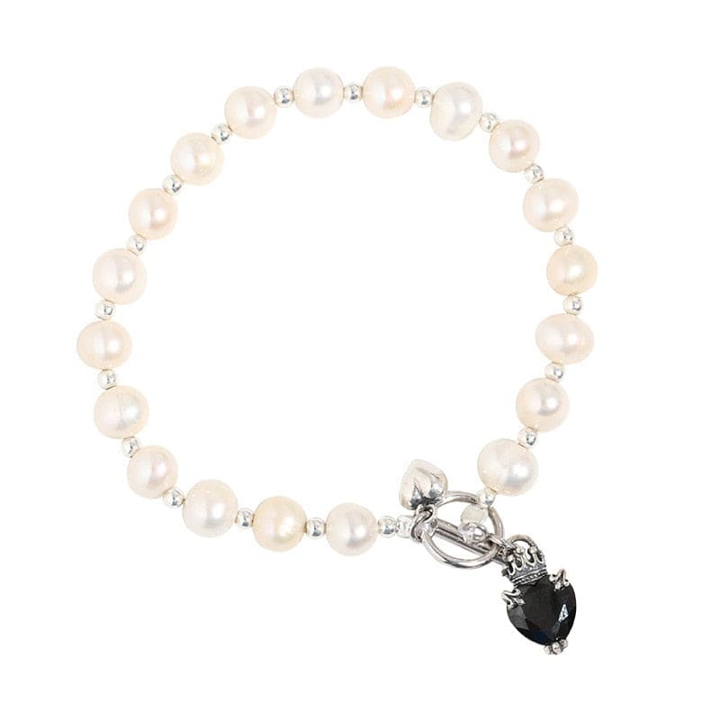 Bracelet chaine perlée