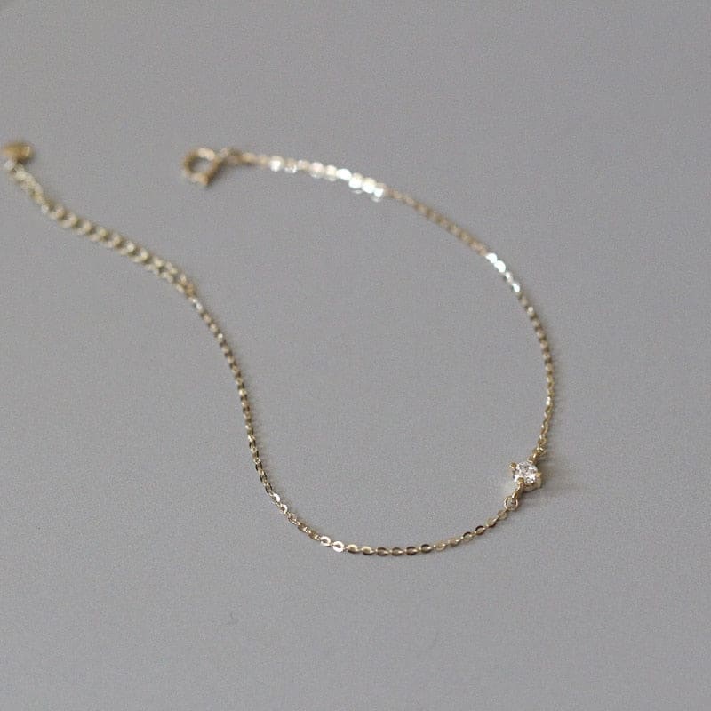 Bracelet chaine plaqué or