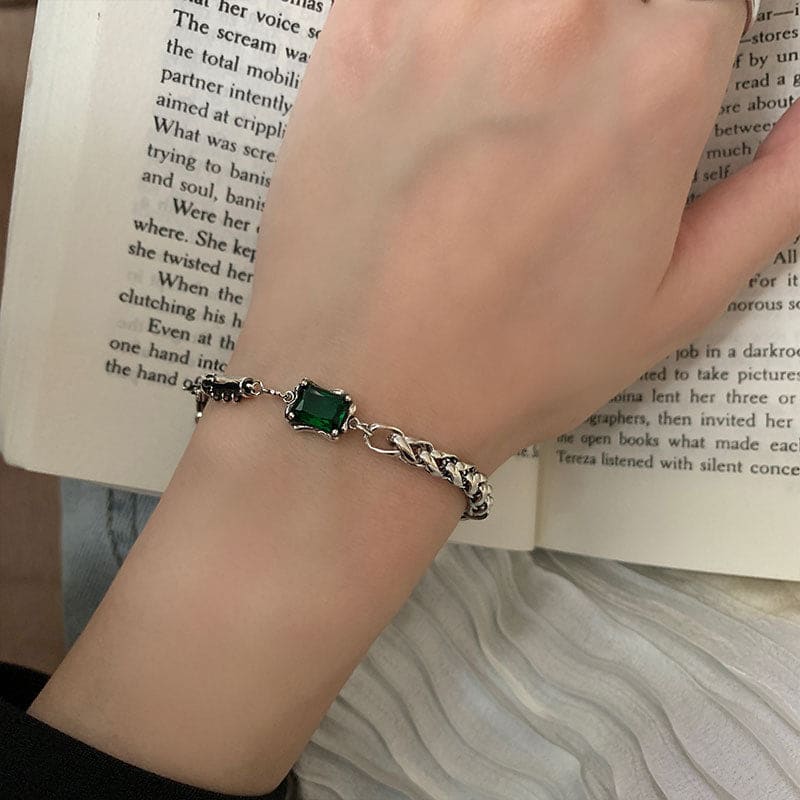 Bracelet chaine tressée