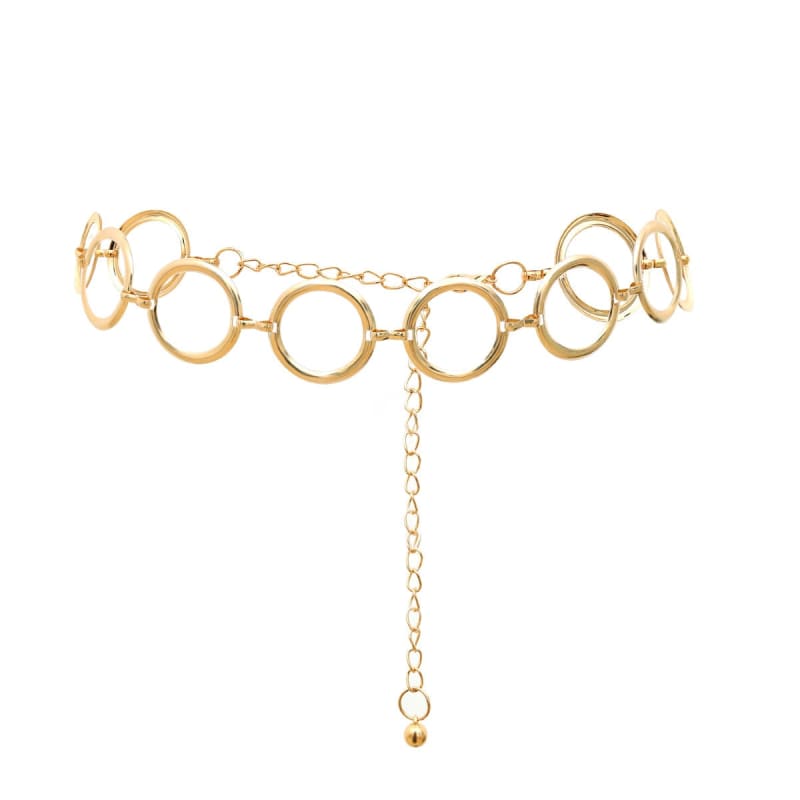 Ceinture chaine anneaux