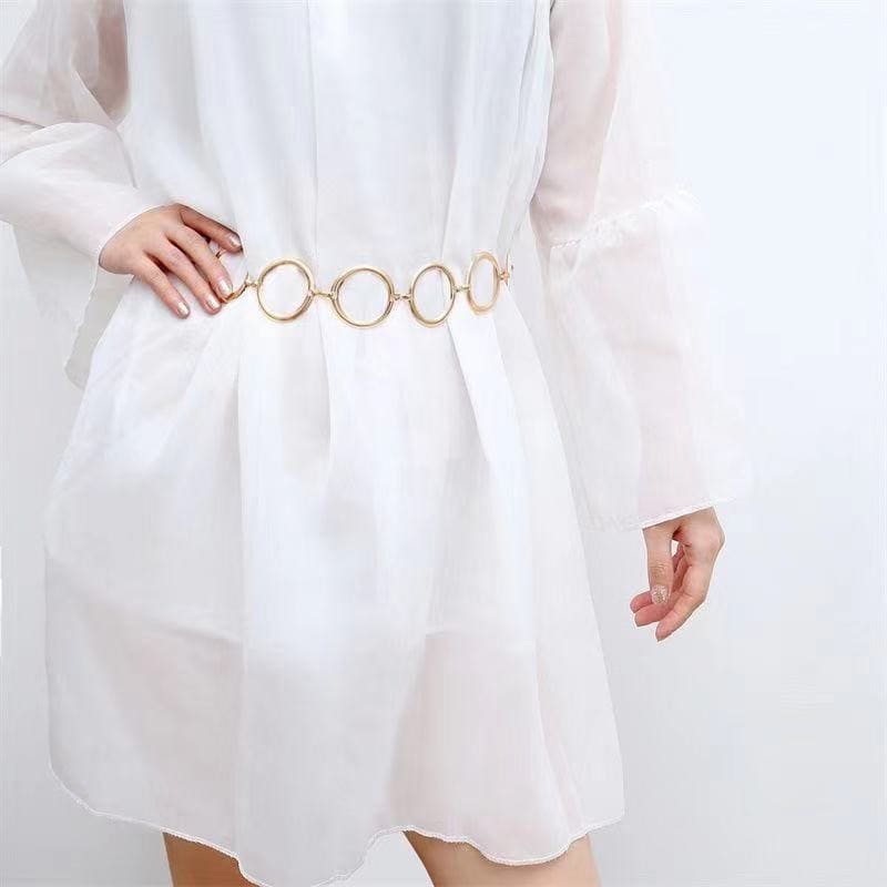Ceinture chaine anneaux