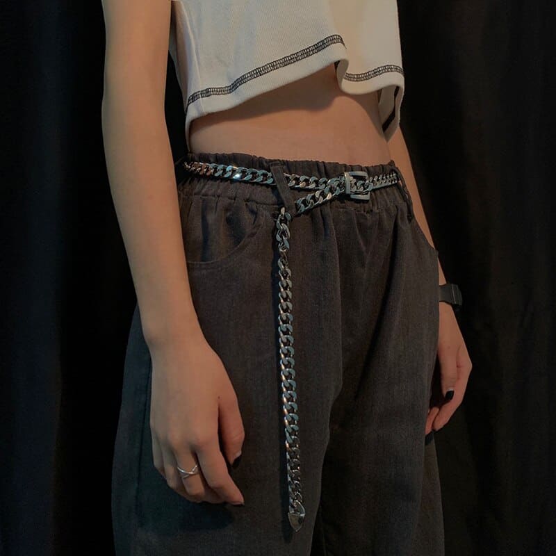 Ceinture chaine punk