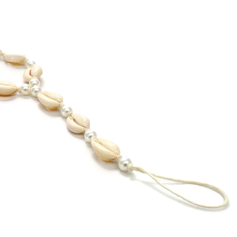 Chaine de cheville coquillage bague de doigt de pied