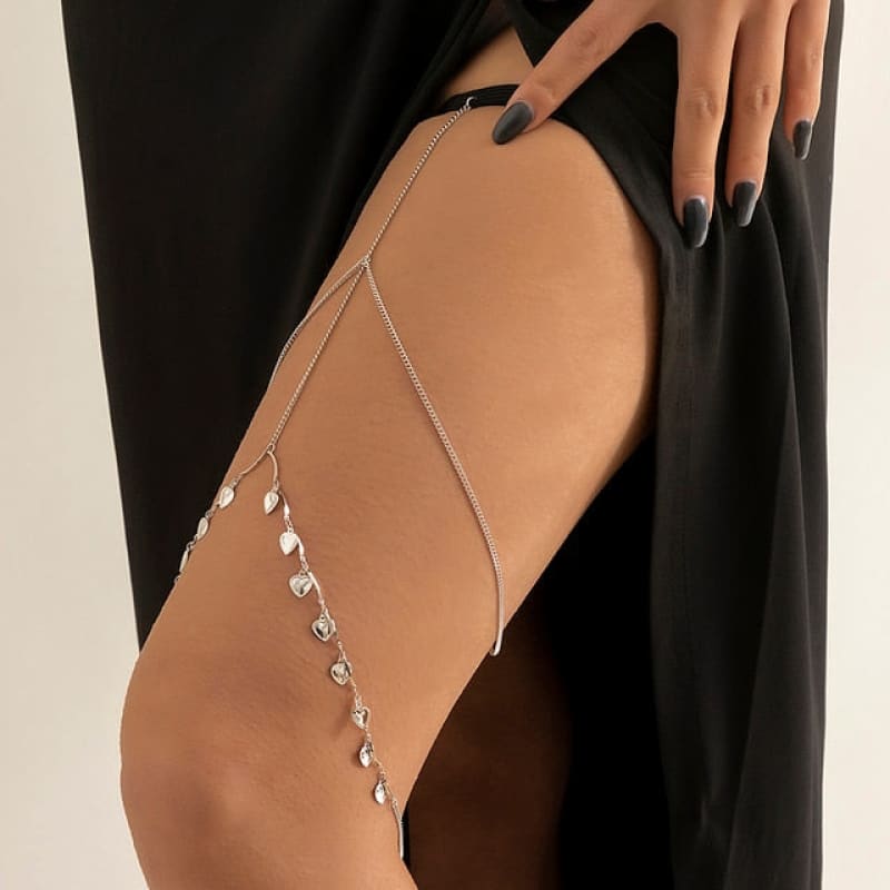 Chaine de cuisse bijou de corps sexy - 14