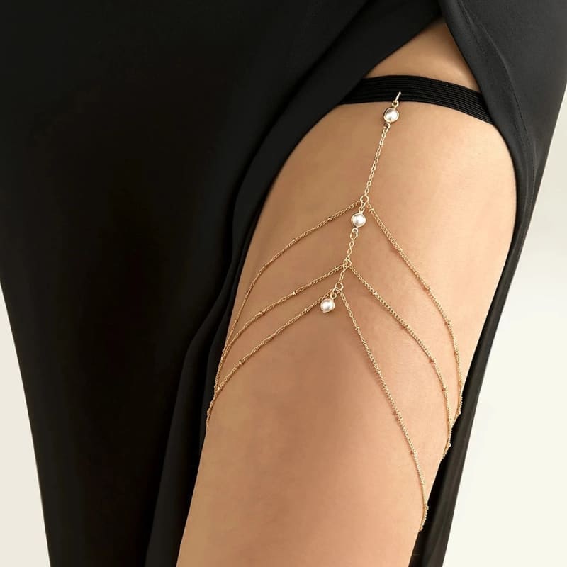 Chaine de cuisse bijou de corps sexy