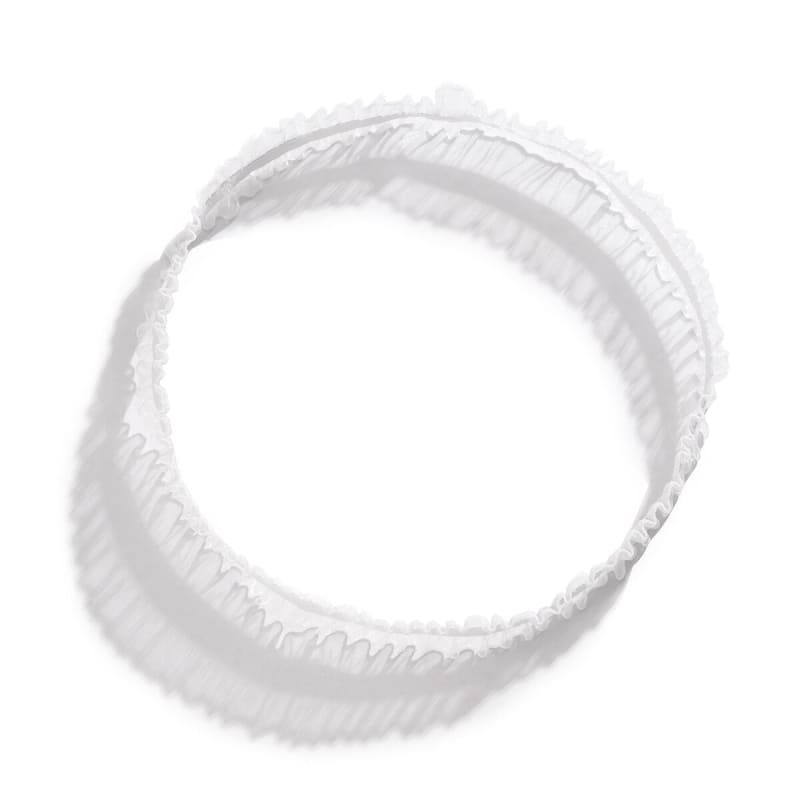 Chaine de cuisse élastique en dentelle blanche