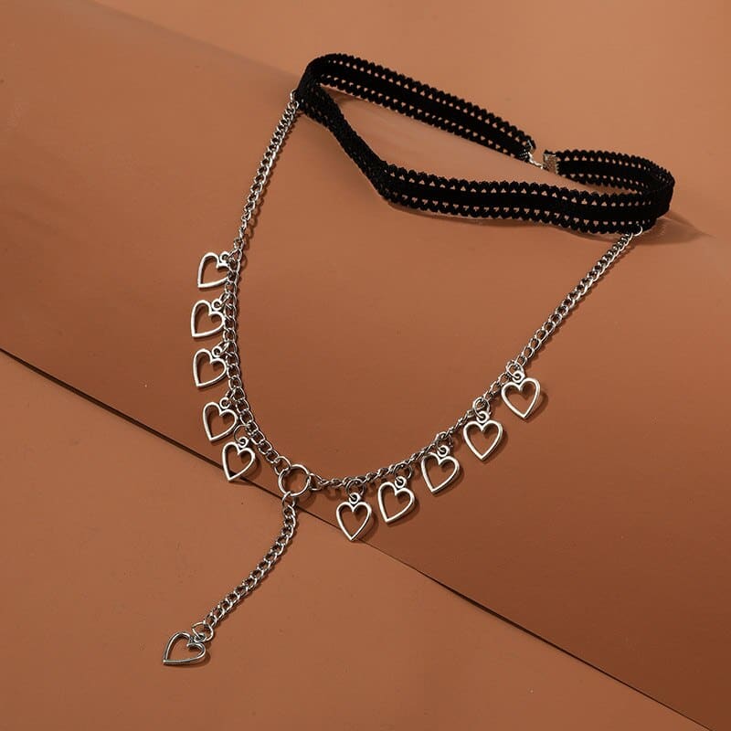 Chaine de cuisse en forme de coeur