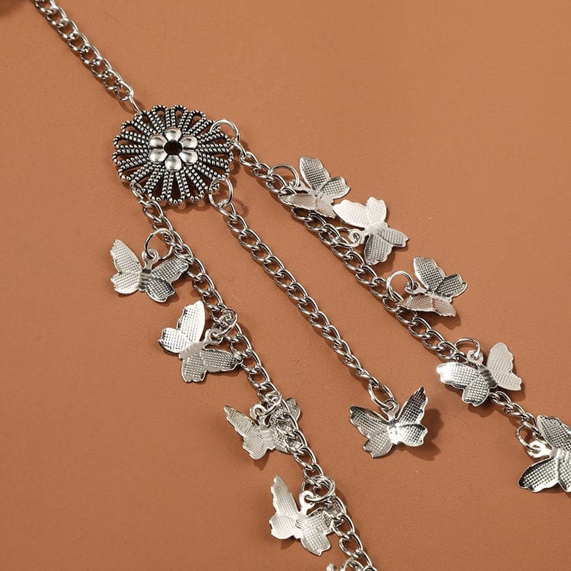 Chaine de cuisse ornée de papillons