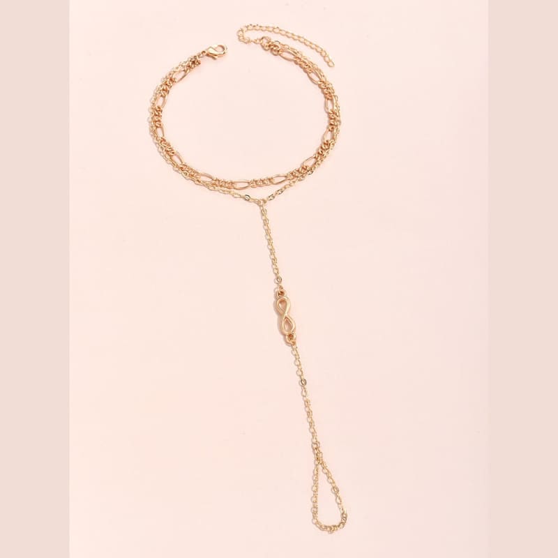 Chaine de main symbole infini