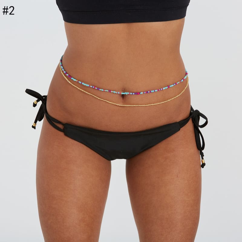 Chaine de taille africaine - 2 / Unique