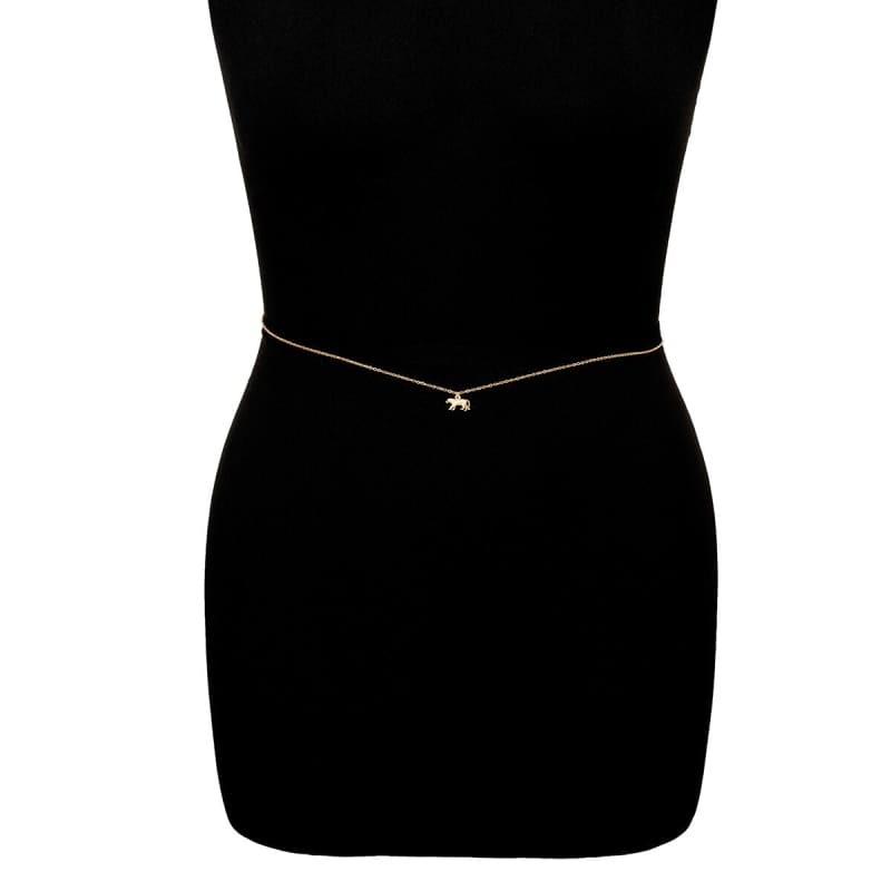 2022 Trendy New Minimalism Waist Chains For Women Cute Small