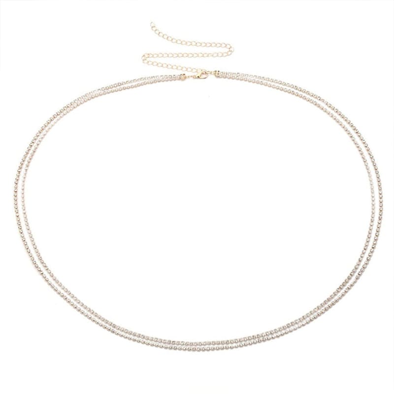 Chaine de taille strass