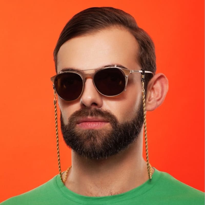 Chaine lunette de soleil homme