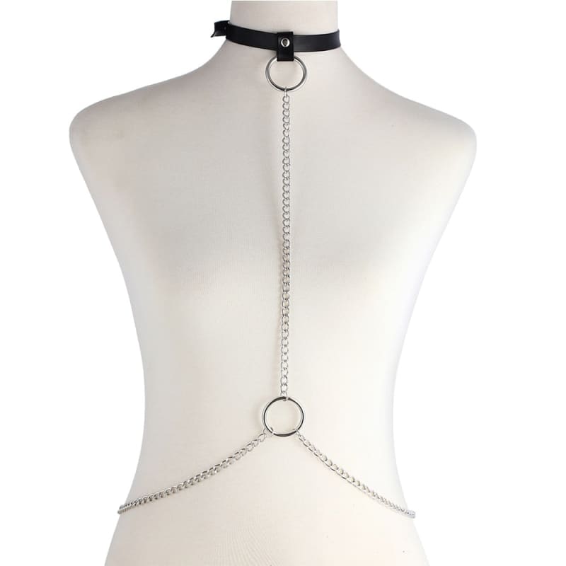 Collier harnais femme