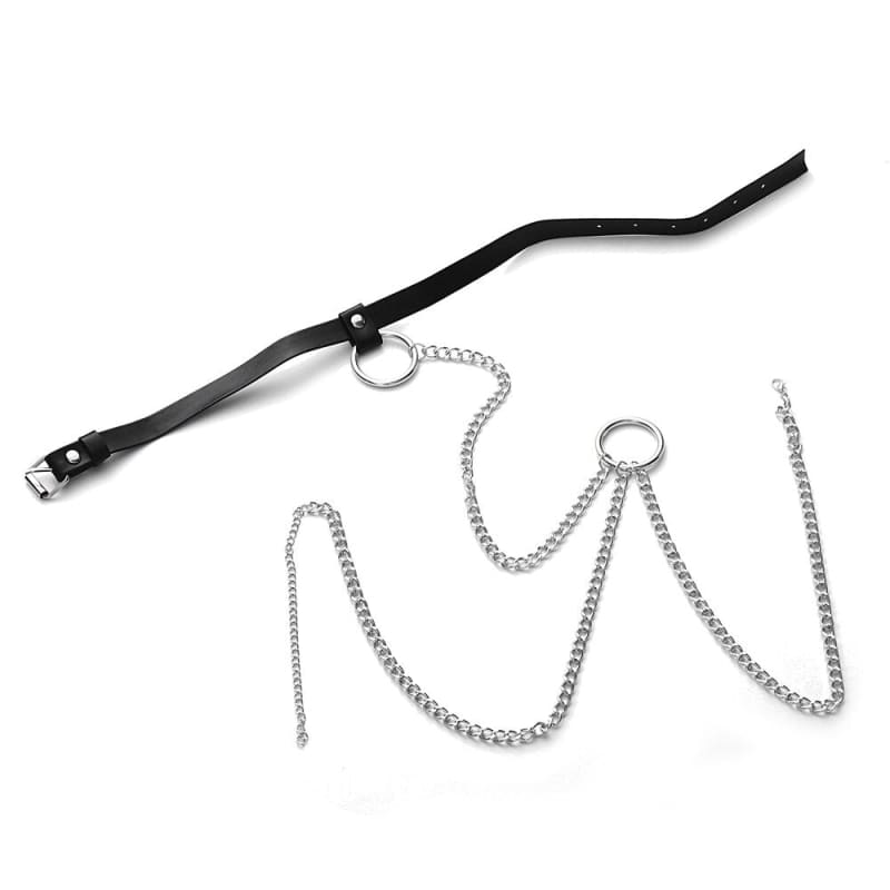 Collier harnais femme