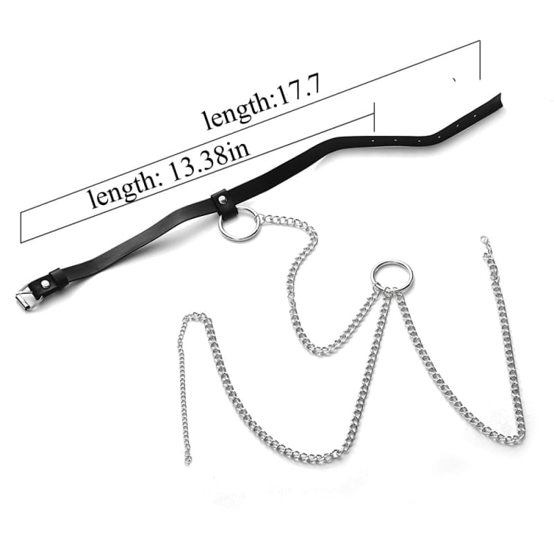 Collier harnais femme