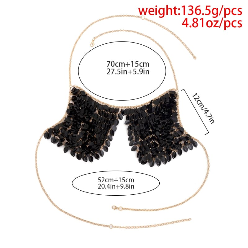 Soutien gorge sexy à paillettes