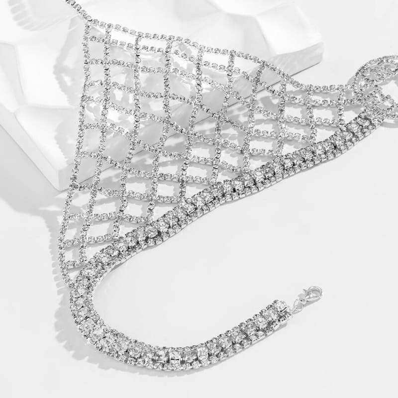 Soutien gorge strass brillant