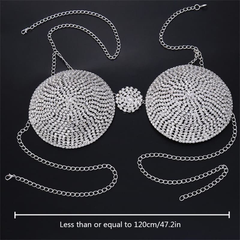 Soutien gorge strass coupe ronde