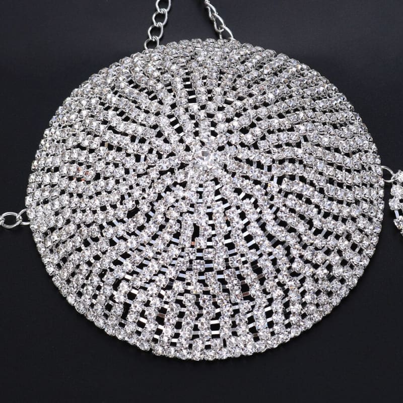 Soutien gorge strass coupe ronde