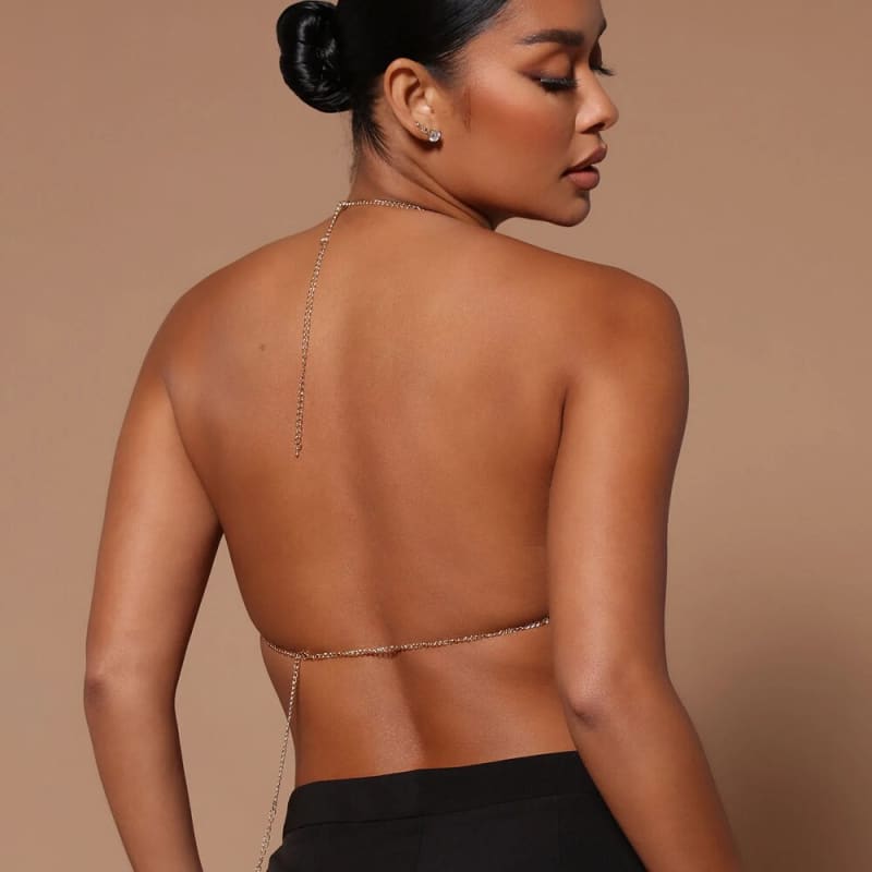 Soutien gorge strass coupe ronde
