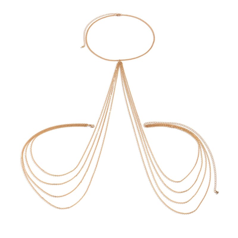 Bijou de seins et de poitrine multicouches