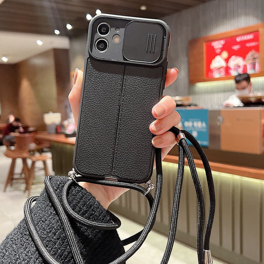 Chaine de téléphone avec coque résistante