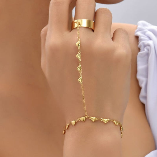 Bijou de main coeur