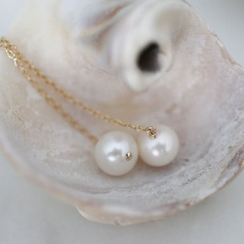 Boucle d'oreille chaine de qualité