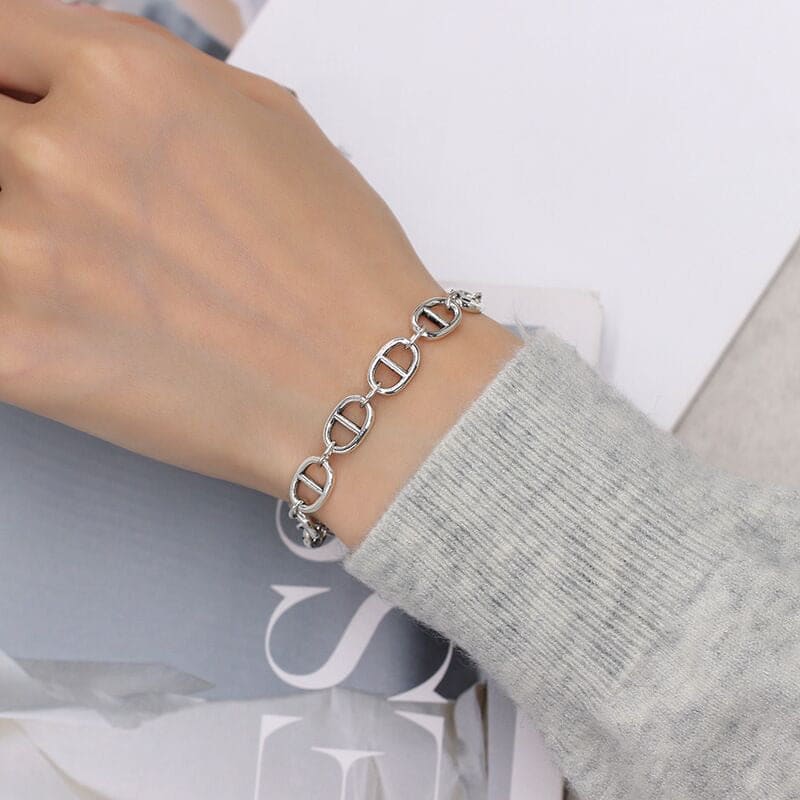Bracelet chaine ancre