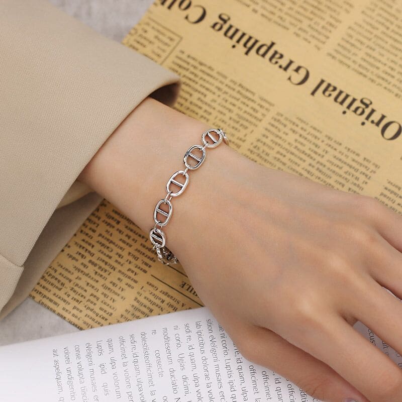 Bracelet chaine ancre