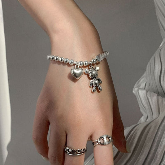 Bracelet chaine argent