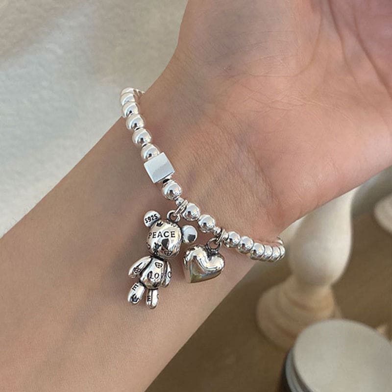 Bracelet chaine argent