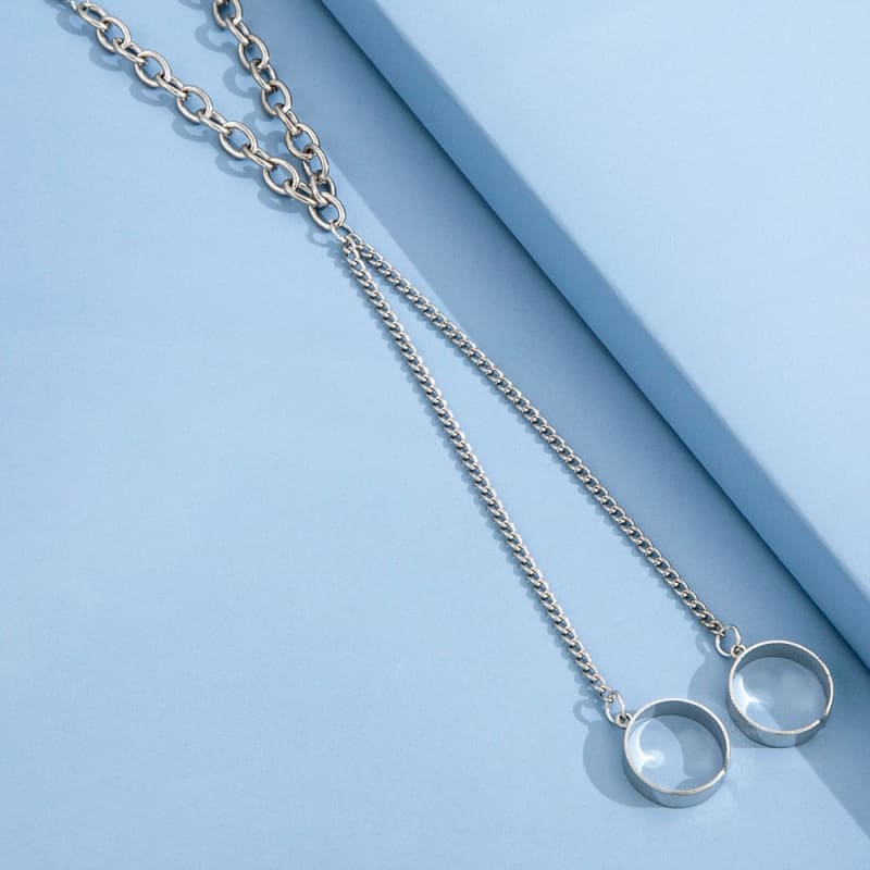 Bracelet chaine avec bague
