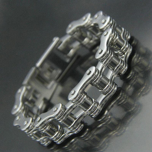 Bracelet chaine de vélo inoxydable