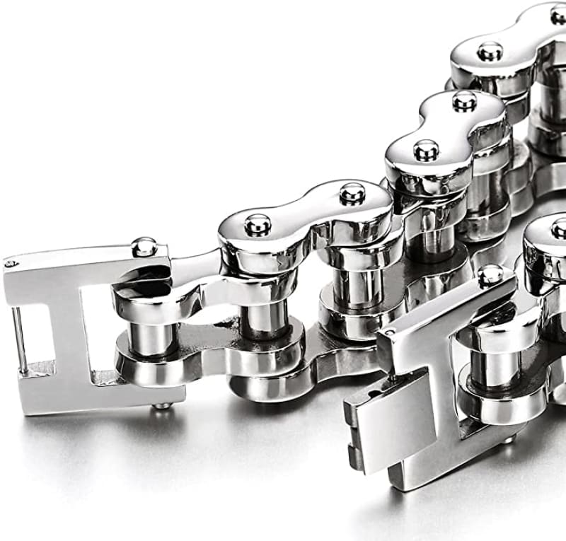 Bracelet chaine de vélo inoxydable