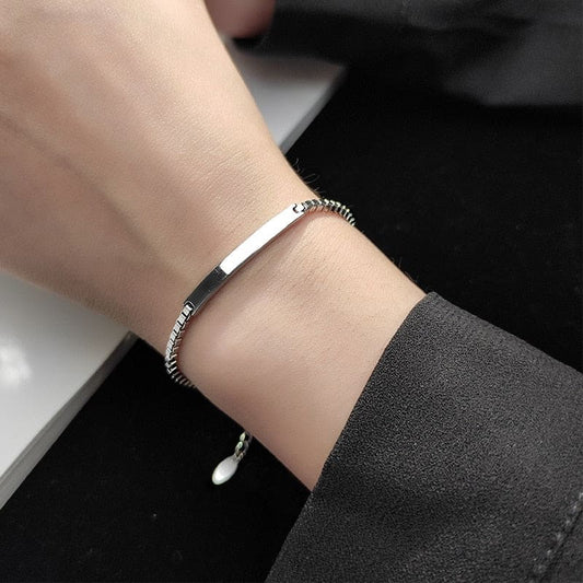 Bracelet chaine en argent
